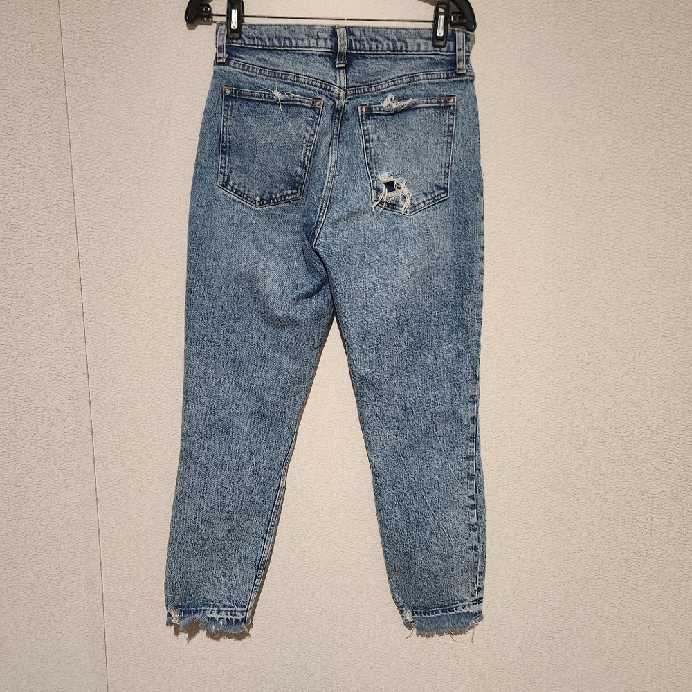 Abercrombie & Fitch The Mom High Rise Jeans 6/28 - Picture 3 of 4